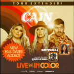 CAIN Extends Live and In Color Tour This Fall – 33 New Dates Added