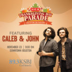 Caleb & John Perform In Houston’s Thanksgiving Day Parade