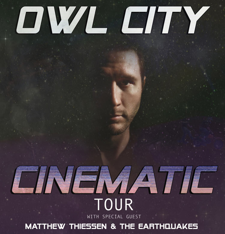 owl city tour setlist